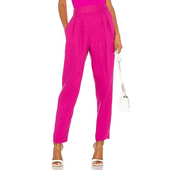 Theory Linen Pleated Pant Size 6 - Picture 5 of 8